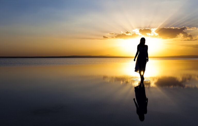 Stepping out onto the water