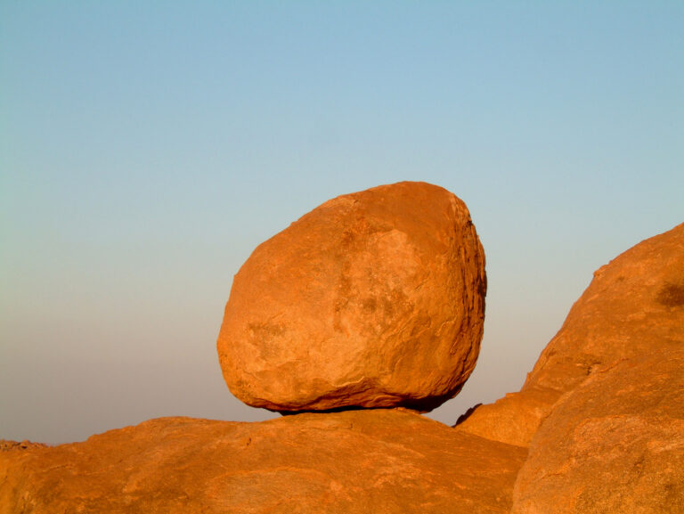Strike the rock