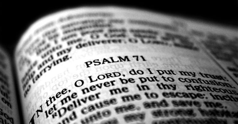 Desiring a Psalm 71 Perspective