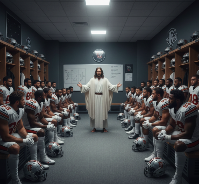 The Pregame Speech from Jesus
