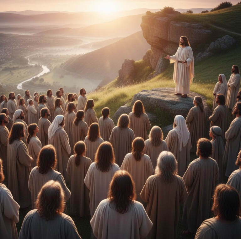 Did Jesus just contradict himself?