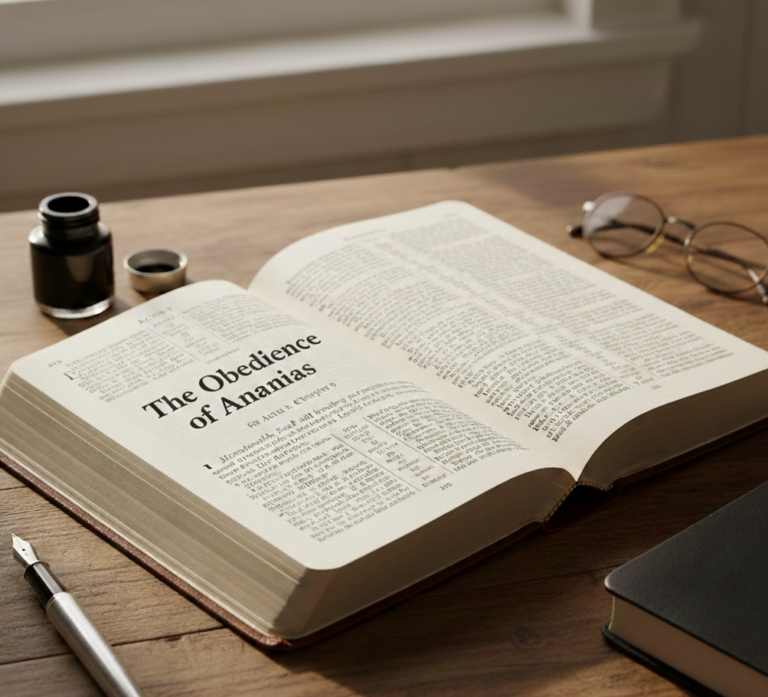 The Obedience of Ananias